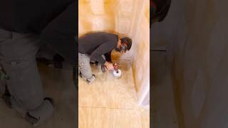 How to Cut a Hole for KERDIDRAIN  shorts homerepairtutor [upl. by Aletse]