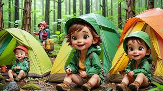 Magical Campfire Song for Kids  Legendary Forest Camp [upl. by Tine]