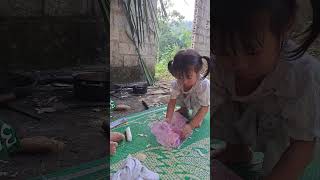 2 year old baby mukbang instant noodlesYouTube [upl. by Levana812]