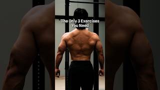 These are the ONLY exercises you need to target your BACK 🫡 [upl. by Solorac748]