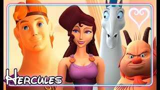 Kingdom Hearts 3 All Cutscenes  Full Movie  Hercules  Olympus [upl. by Mccarty957]