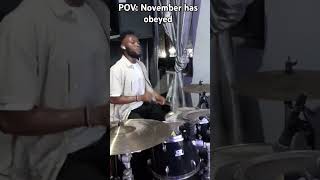 Happy New Month Dignitaries Victorondrums drums blessedhands grateful [upl. by Imelda]