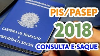 PISPASEP 2018  CONSULTA E SAQUE  Guilherme Victor [upl. by Maryanne]