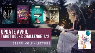 Update Lecture du mois dAvril  Tarot Books Challenge Partie 1 [upl. by Dranik]