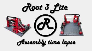 Root 3 LITE 3D Printed CNC Build Time Lapse PT4 [upl. by Suhail415]