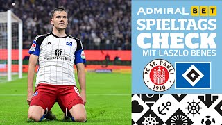 quotJEDES DERBY HAT SEINE EIGENEN GESETZEquot  Spieltagscheck mit Laszlo Benes  FC St Pauli vs HSV [upl. by Kitty]