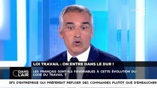 Loi Travail  on entre dans le dur   Les questions SMS cdanslair 22082017 [upl. by Giusto]