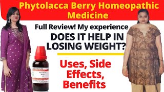 phytolacca berrydoes it help to losing weight my honest review [upl. by Sucul784]