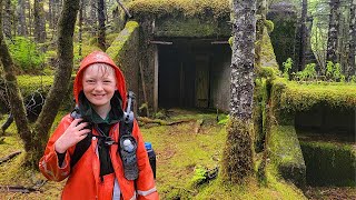 Camping in an Abandoned WWII Army Base in Remote Alaskan Rainforest [upl. by Burl175]