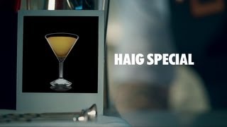 HAIG SPECIAL DRINK RECIPE  HOW TO MIX [upl. by Shanahan]