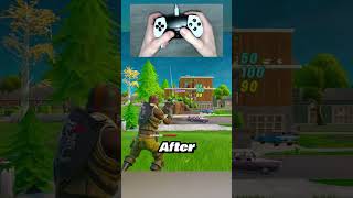 New Zero Recoil Aim Trick for Controller Fortnite Best Reload Settings [upl. by Rocker]