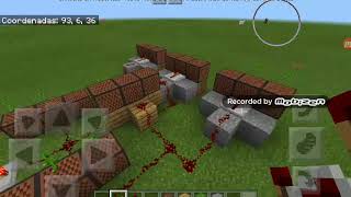 Como hacer La alarma sismica en minecraft pe [upl. by Ronen196]