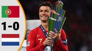 Portugal vs Netherland 10  Extended Highlights and goals UNL Final 2019 [upl. by Niko]