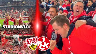 👹🔥🏆 Starker POKALFIGHT beim VIZEMEISTER  VfB Stuttgart  1 FC Kaiserslautern  Stadionvlog [upl. by Durrett]