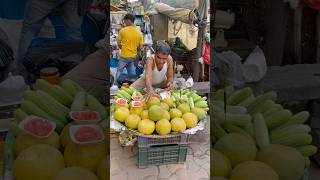 Must try Pomelo Crazy Fruit Cutting Skills [upl. by Eiderf]