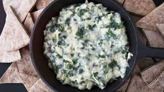 Quick amp Easy Vegan Spinach Artichoke Dip Creamy Comfort Food Perfection [upl. by Yeliac]