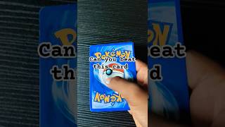 Who can beat this Pokemon cardpokemonpokemoncardscardsshortsytshortsyoutubeshorts [upl. by Airahcaz]