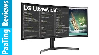 LG 35WN75CB  35” QHD Curved Monitor Ultrawide 1440p ✅ Review [upl. by Zetrok914]