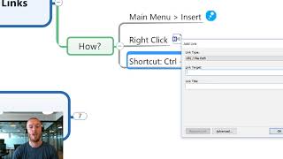 MindManager Tutorial  Adding Links [upl. by Etana]