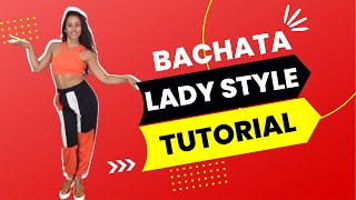 Bachata LADY STYLE TUTORIAL  choreo counts by Tali Zangilbaf  Veterana Prince Royce [upl. by Ramsa84]