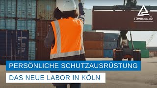 Persönliche Schutzausrüstung PSA  Das neue Labor in Köln [upl. by Nothgiel]