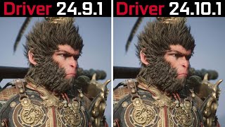 AMD Driver 2491 vs AMD Driver 24101  Test in 8 Games [upl. by Alleirbag]