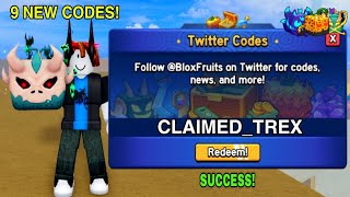 NEW CODES ALL NEW WORKING CODES IN BLOX FRUITS 2024 JULY ROBLOX BLOX FRUITS TREX [upl. by Orestes]