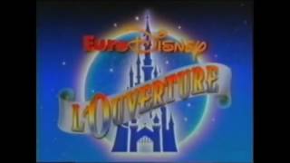 Euro Disney lOuverture 1992  Disneyland Paris [upl. by Tyra]