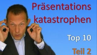 Top 10 Präsentationskiller Tipp 610 So machen Sie Ihre eigene Präsentation zu einem Desaster [upl. by Fawne]