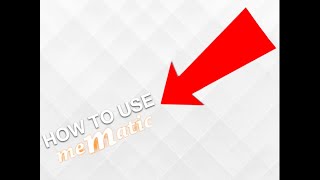 How to use mematic Guide for starters [upl. by Gerardo]