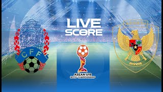 🔴 LIVE SCORE  INDONESIA U19 VS CAMBODIA U19  ASEAN U19 BOYS CHAMPIONSHIP [upl. by Olnee]