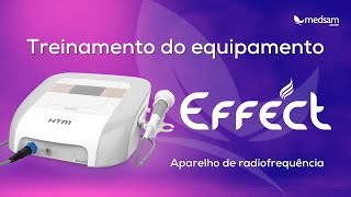 Treinamento do EFFECT  Radiofrequência capacitiva e resistiva [upl. by Aelahs]