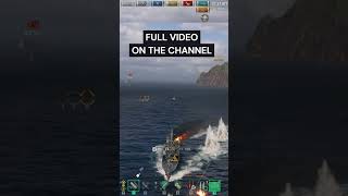 Le Fantasque  surprise attack on a battleship  World of Warships [upl. by Taveda]