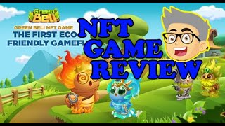 Green Beli  New NFT Game  Review [upl. by Avir]