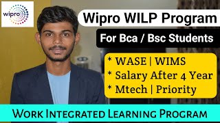 What Is Wipro WILP Program  Future Growth amp Salary  All Details [upl. by Ssirk252]