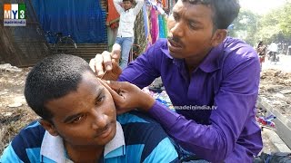 MUMBAI PANVEL  EAR CLEANING  4K VIDEO [upl. by Nalid]