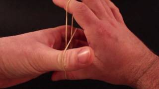 How to Best rubber band magic trick EVER [upl. by Kit]