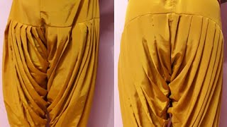 Heavy patiala salwar cutting and stitching  how to make heavygherdaar salwar [upl. by Anniahs]