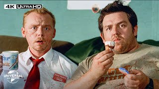 Shaun Of The Dead In 4K UHD  quotTheres A Girl In The Gardenquot  Extended Preview [upl. by Ativad51]