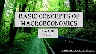 concept of macro economicsclass 12th chapter twogross and net conceptsNATIONAL INCOME [upl. by Evod426]