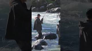 I missed the big salmon at the last minuteI ❤️ salmon fishing Vedder river Canada 🇨🇦 6 [upl. by Thibaut373]