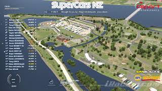 SuperCars NZ V8s Div 1 Winter Series 2024 Main Event  Detroit [upl. by Karalee]