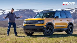 2021 Ford Bronco Sport OffRoad Snow and Overlanding Review [upl. by Vasilis]