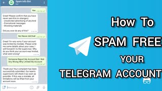 How To Spam Free your Telegram Account [upl. by Chew725]