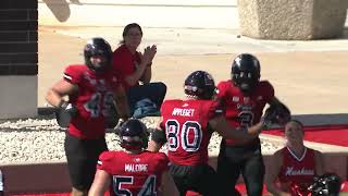 2024 NIU Football Highlights  vs Western Illinois Aug 31 [upl. by Nylodnarb470]