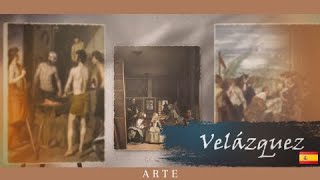 VELÁZQUEZ BIOGRAFÍA Y OBRAS MÁS IMPORTANTES [upl. by Ydnal]