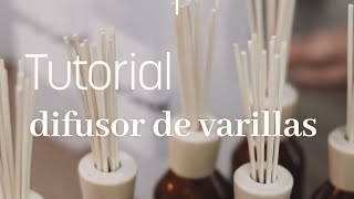 Hacer Difusor de Varillas para aromatizar ambientes [upl. by Matthaeus359]