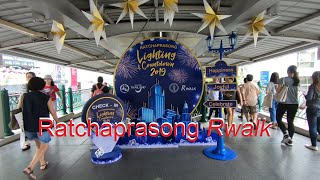 Bangkok Thailand 2018 Ratchaprasong Skywalk with GoPro Hero 6 Black [upl. by Atteirneh214]