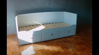 HEMNES Ikea how to Daybed Assembly [upl. by Francoise]