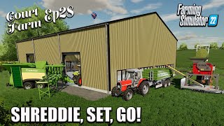 FS22  COURT FARM  Ep28  ROUND to  SQUARE to  PELLET  Farming Simulator 22 PS5 Let’s Play [upl. by Im]